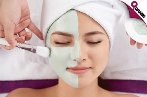 From QR75 Get Pampered with a Variety of Facials - Choose from Fruit, Pearl, Diamond & Anti-Tan! (Up to QR200 Value)